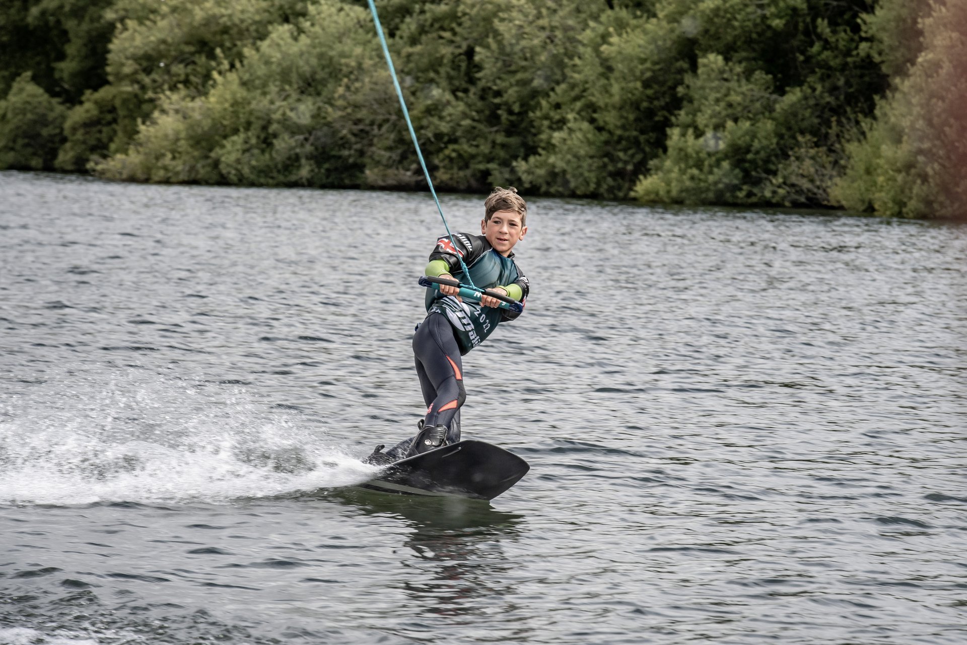 Kit Crowhurst at the 2022 Malibu Boats UK Wakeboard And Wakesurf Nationals